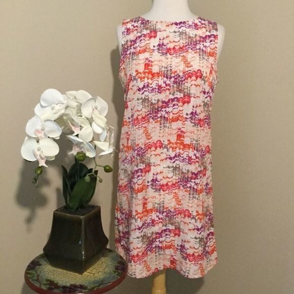 Halogen Sleeveless Summer Shift‎ Dress XS Petite - Picture 2 of 9